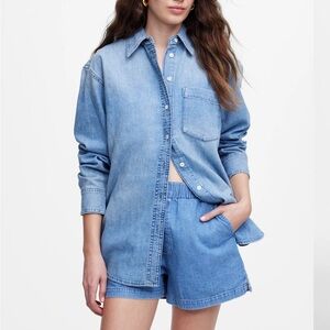 Madewell Denim Pull-On Shorts